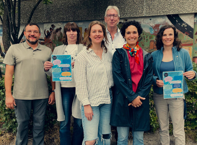 Jugendliche beim Theaterprojekt